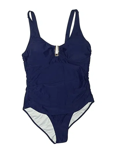 Pre-owned Unbranded One Piece Swimsuit In Blue