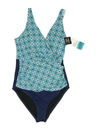 Unbranded One Piece Swimsuit In Blue