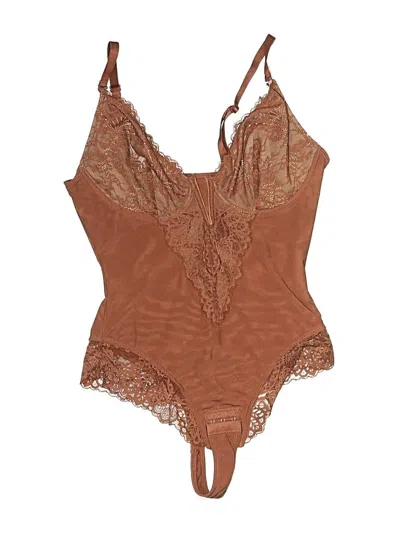 Pre-owned Unbranded One Piece Swimsuit In Brown