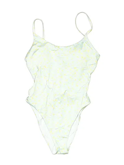 Pre-owned Unbranded One Piece Swimsuit In Green