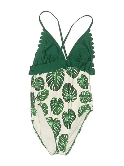 Pre-owned Unbranded One Piece Swimsuit In Green