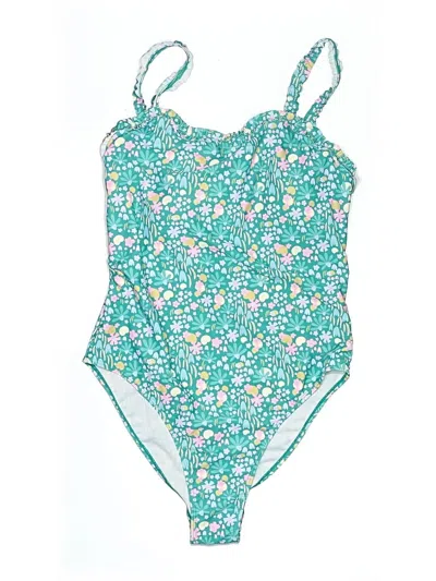 Pre-owned Unbranded One Piece Swimsuit In Green