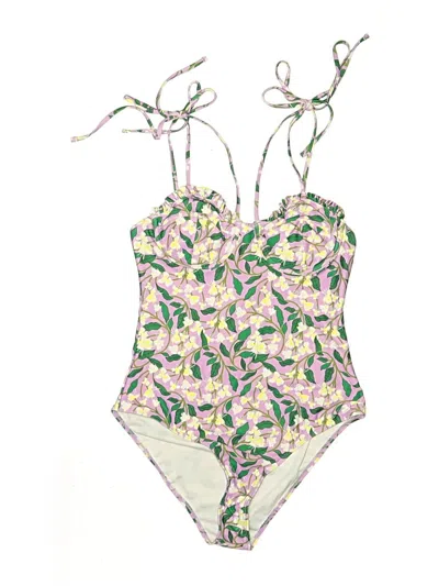 Pre-owned Unbranded One Piece Swimsuit In Ivory