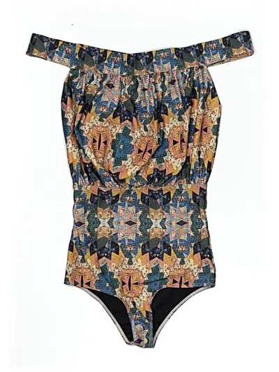 Pre-owned Unbranded One Piece Swimsuit In Orange