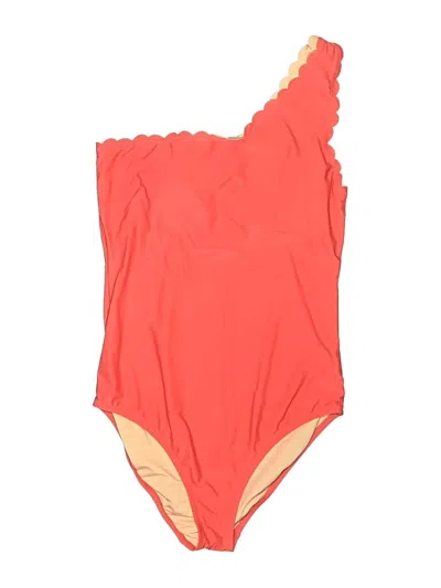 Pre-owned Unbranded One Piece Swimsuit In Orange