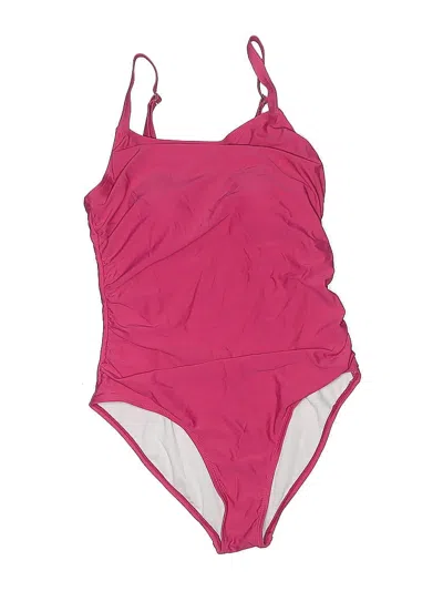 Pre-owned Unbranded One Piece Swimsuit In Pink