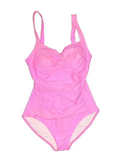 Pre-owned Unbranded One Piece Swimsuit In Pink