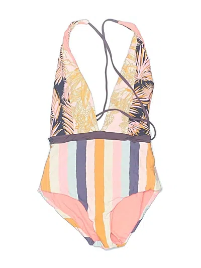 Pre-owned Unbranded One Piece Swimsuit In Pink