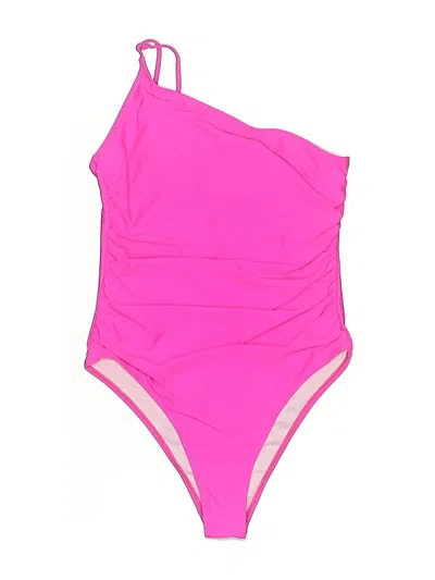 Pre-owned Unbranded One Piece Swimsuit In Pink