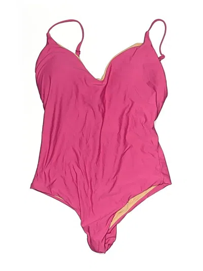 Pre-owned Unbranded One Piece Swimsuit In Pink