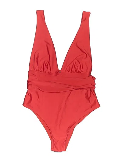 Pre-owned Unbranded One Piece Swimsuit In Red