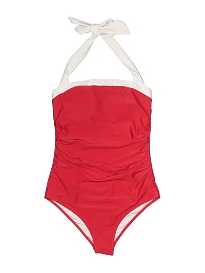 Pre-owned Unbranded One Piece Swimsuit In Red