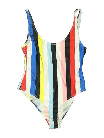 Pre-owned Unbranded One Piece Swimsuit In White