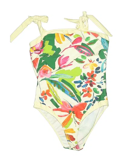 Pre-owned Unbranded One Piece Swimsuit In White