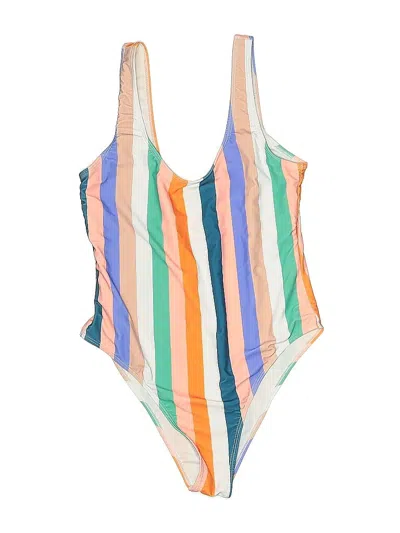 Pre-owned Unbranded One Piece Swimsuit In White