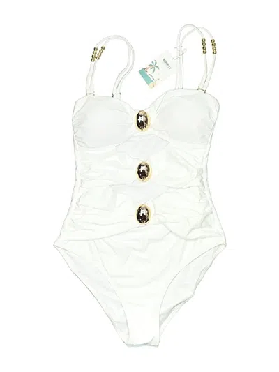 Unbranded One Piece Swimsuit In White