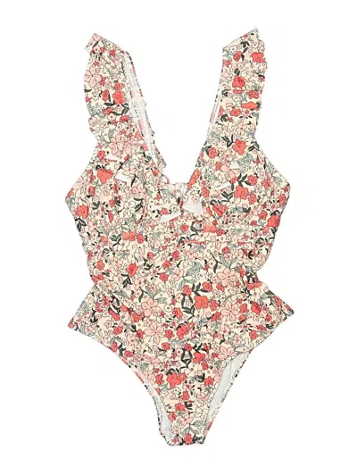 Pre-owned Unbranded One Piece Swimsuit In White