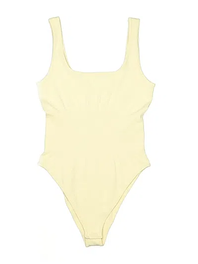 Pre-owned Unbranded One Piece Swimsuit In Yellow
