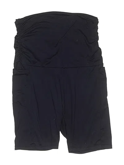 Pre-owned Unbranded Overall Shorts In Black