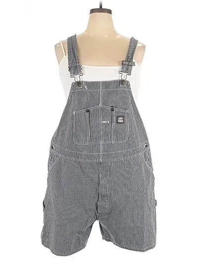 Pre-owned Unbranded Overall Shorts In Gray