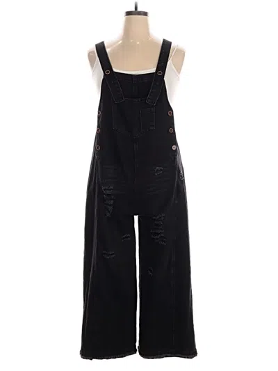 Pre-owned Unbranded Overalls In Black