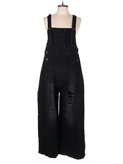 Pre-owned Unbranded Overalls In Black