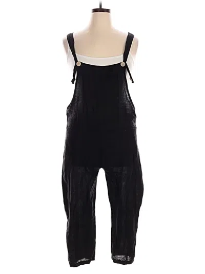 Pre-owned Unbranded Overalls In Black