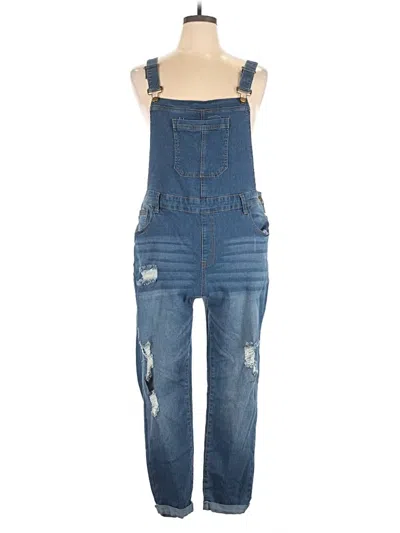 Pre-owned Unbranded Overalls In Blue