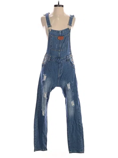 Pre-owned Unbranded Overalls In Blue