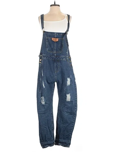 Pre-owned Unbranded Overalls In Blue