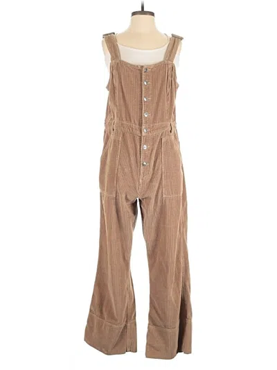 Pre-owned Unbranded Overalls In Brown