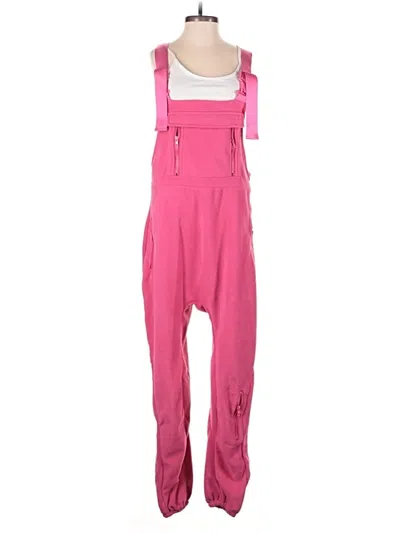 Pre-owned Unbranded Overalls In Pink