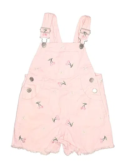 Pre-owned Unbranded Kids' Overalls In Pink