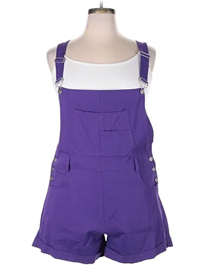 Pre-owned Unbranded Overalls In Purple