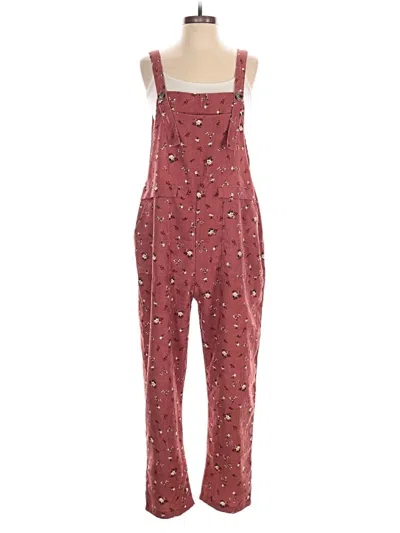 Pre-owned Unbranded Overalls In Red