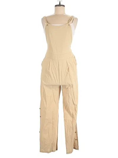 Pre-owned Unbranded Overalls In Yellow