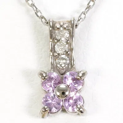 Pre-owned Unbranded Pink Gold Gold (14k) Necklace () In Multi