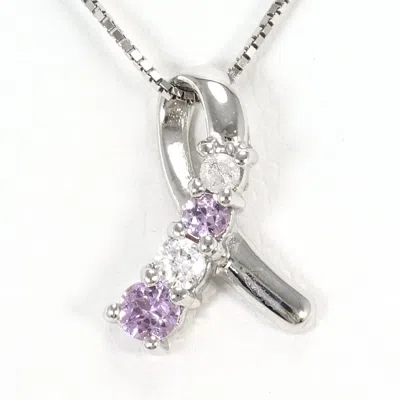 Pre-owned Unbranded Pink Gold Gold (14k) Necklace () In Multi