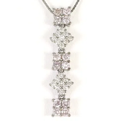 Pre-owned Unbranded Pink Gold Gold (18k) Necklace () In Multi