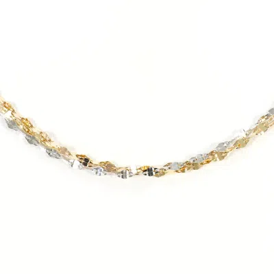 Pre-owned Unbranded Pink Gold Gold Yellow Gold Pink Gold (10k) Gold (10k) Yellow Gold (10k) Necklace (pre-owne In Multi
