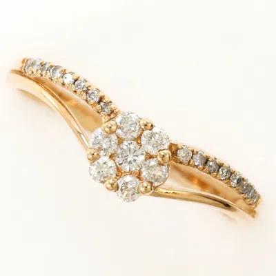 Pre-owned Unbranded Pink Gold Pink Gold (10k) Band Ring ()
