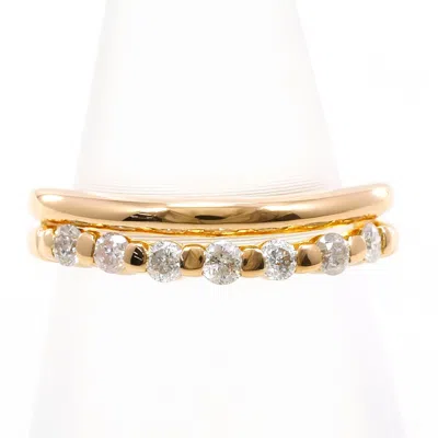 Pre-owned Unbranded Pink Gold Pink Gold (18k) Band Ring ()