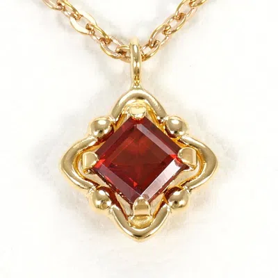 Pre-owned Unbranded Pink Gold Yellow Gold Pink Gold (10k) Yellow Gold (10k) Necklace () In Multi