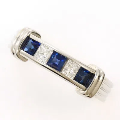 Pre-owned Unbranded Platinum 900 Band Ring ()