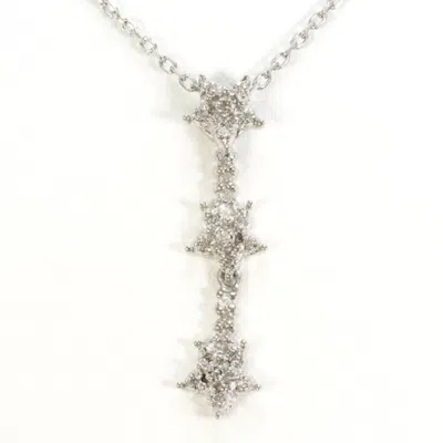 Pre-owned Unbranded Platinum Gold Platinum 900 Gold (10k) Necklace () In Multi