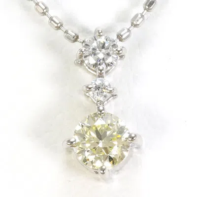 Pre-owned Unbranded Platinum Yellow Platinum 850 Platinum 900 Necklace () In Multi