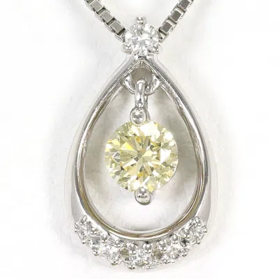 Pre-owned Unbranded Platinum Yellow Platinum 850 Platinum 900 Necklace () In Multi