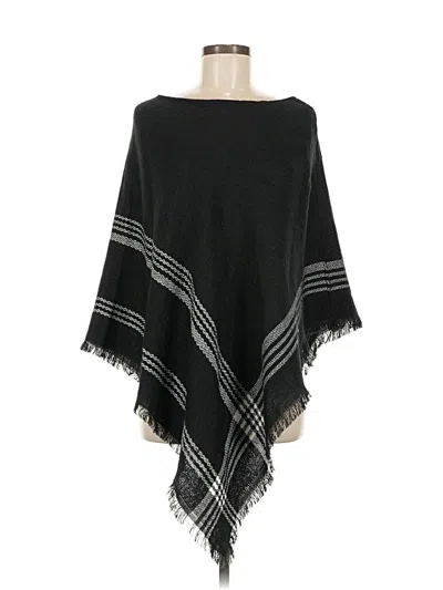 Pre-owned Unbranded Poncho In Black