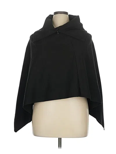 Pre-owned Unbranded Poncho In Black