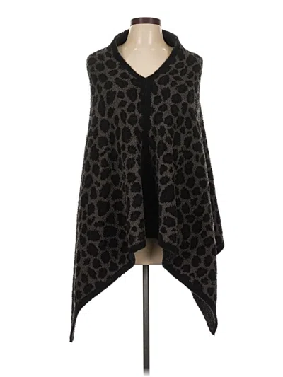 Pre-owned Unbranded Poncho In Black